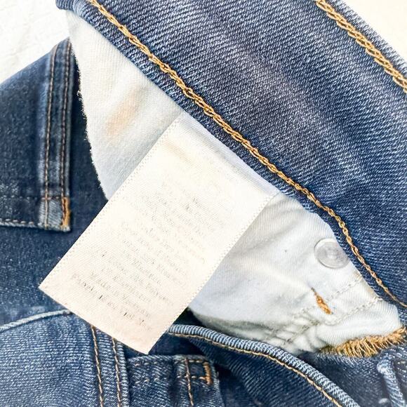 Everlane High Waist Dark Wash Denim Jeans Skinny SZ28 - Picture 5 of 7